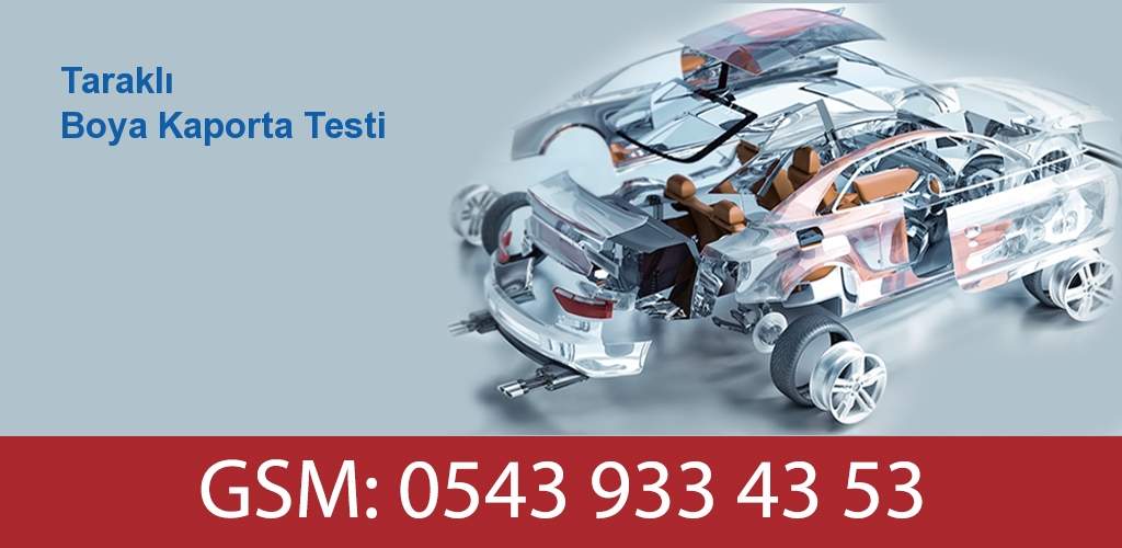 Taraklı Boya Kaporta Testi 